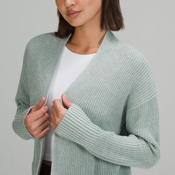 Lululemon Nwt Cashlu Sweater Wrap 